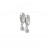 925 sterling zilver / zirkonnia