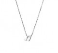 Collier zilver met Muzieknootje