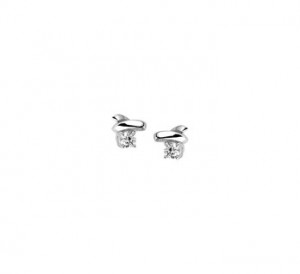 925 sterling zilver / zirkonia