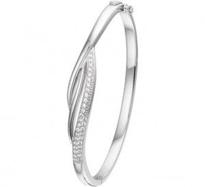 925 sterling zilver / zirkonia