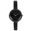    Prisma horloge Zwart met gouden accenten