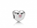 zilver met roze zirkonia