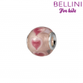 925 sterling zilver / roze glas
