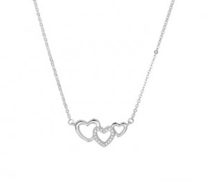 925 sterling zilver / zirkonia