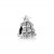 925 sterling zilver / zirkonia