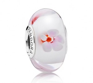 Murano glas / 925 sterling zilver