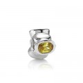 925 sterling zilver / gele zirkonia