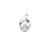 925 sterling zilver, gerhodineerd