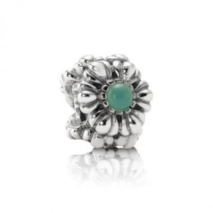 925 sterling zilver / chrysopraas