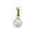 14 karaat goud / zoetwaterparel