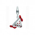 925 sterling zilver / rood emaille
