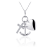 925 sterling zilver / zirkonia