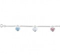 925 sterling zilver / parelmoer
