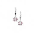 925 sterling zilver / roze parelmoer