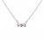 925 sterling zilver / roze zirkonia