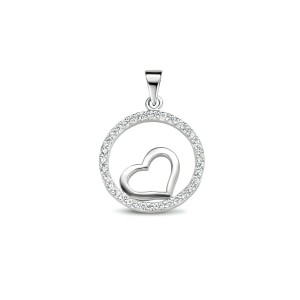 925 sterling zilver / zirkonia