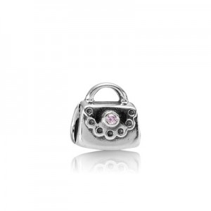 925 sterling zilver / roze zirkonia