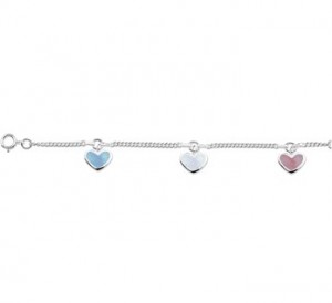 925 sterling zilver / parelmoer
