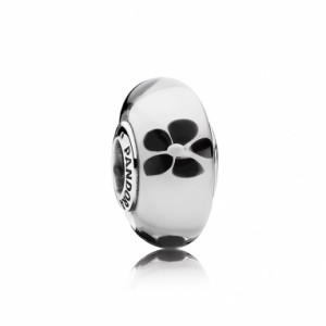 Murano glas / 925 sterling zilver