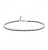 925 stering zilver / zwarte zirkonia