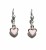 925 sterling zilver / roze emaille