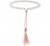 zoetwaterparels / 925 sterling zilver / nylon
