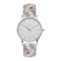    IKKI horloge Jamy Snake Silver JM07